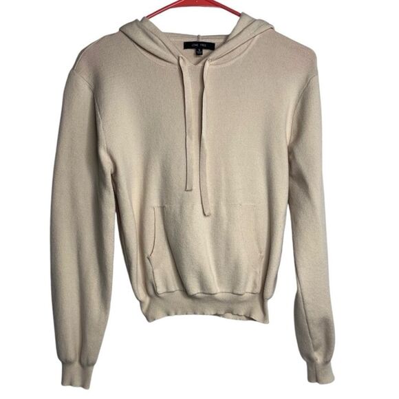 Love Tree Casual Pull Over Hoodie Cream Size Small - Picture 1 of 2